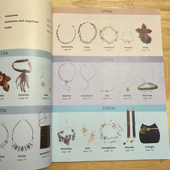 Making Vintage Jewellery 25 Original Designs By Emma Brennan Paperback Book DIY - Picture 6 of 10